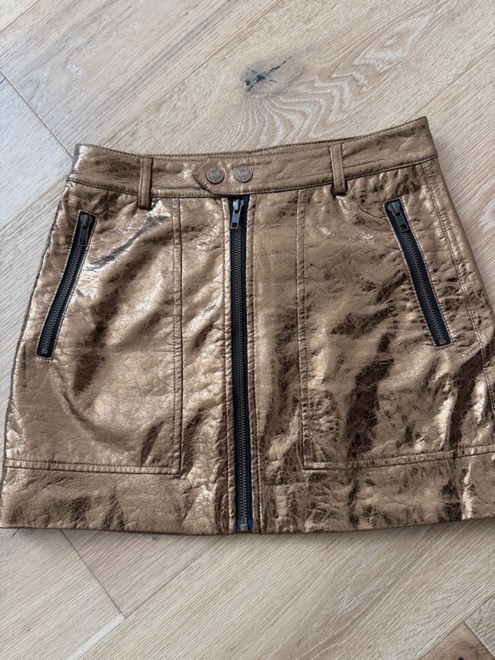 MOTHER Sprocket crinkled mini